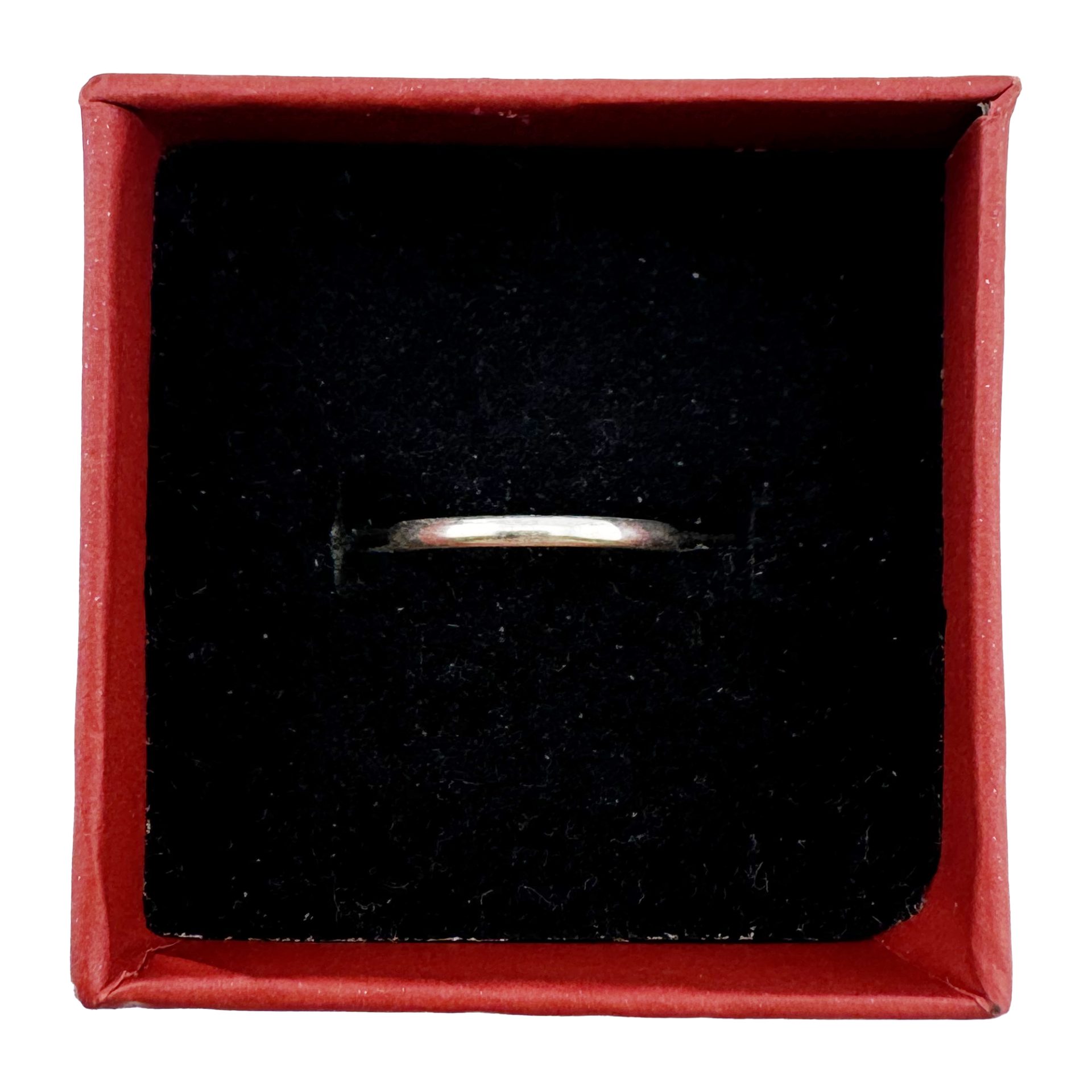 Inel pentru Dama, Jolie, Inel din Argint 925, Tip Verigheta, Marimea 46, 14 mm, Argintiu