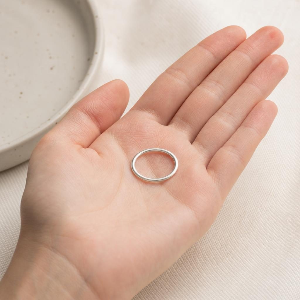 Inel argint 925 Jolie Silver detaliu finisaj lucios