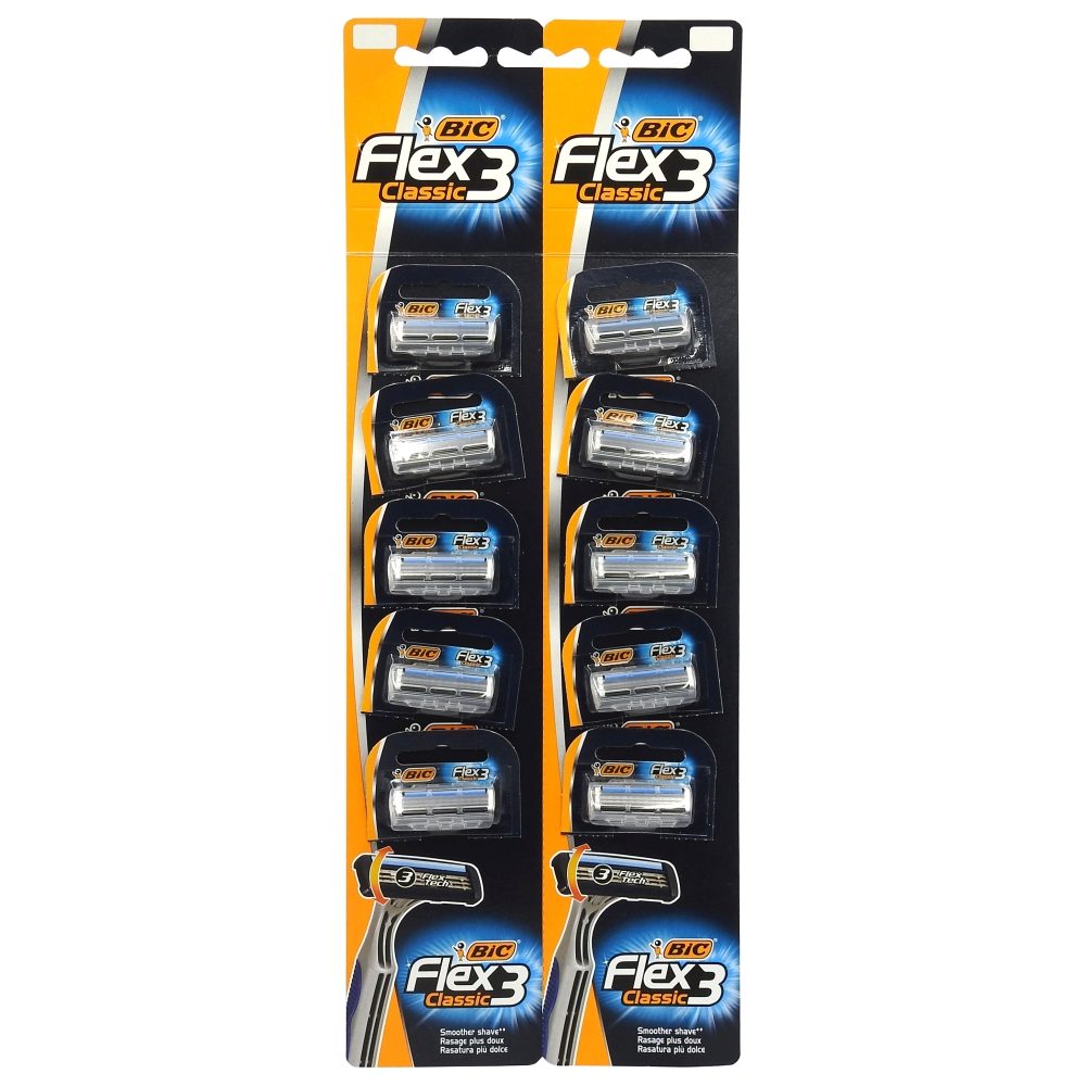 Aparat de Ras, Bic, 10 buc Flex3 Comfort Clasic