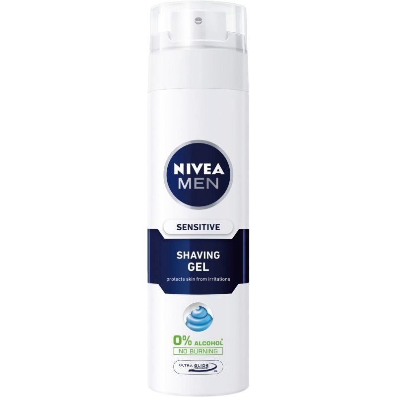 Gel, Nivea, Ras 200 ml Sensitive 1