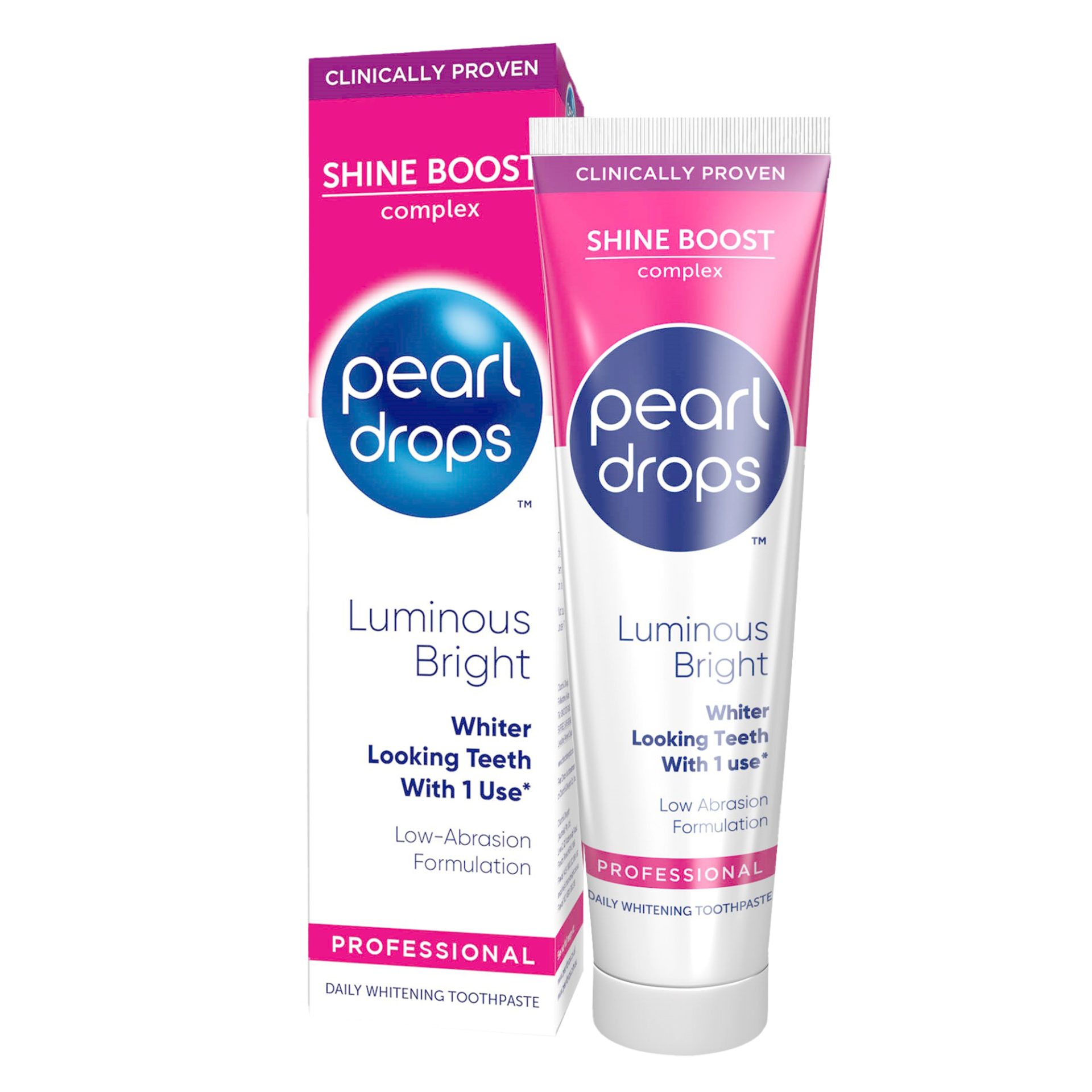 Pastă de dinți PEARL DROPS LUMINOUS BRIGHT 75ml 1