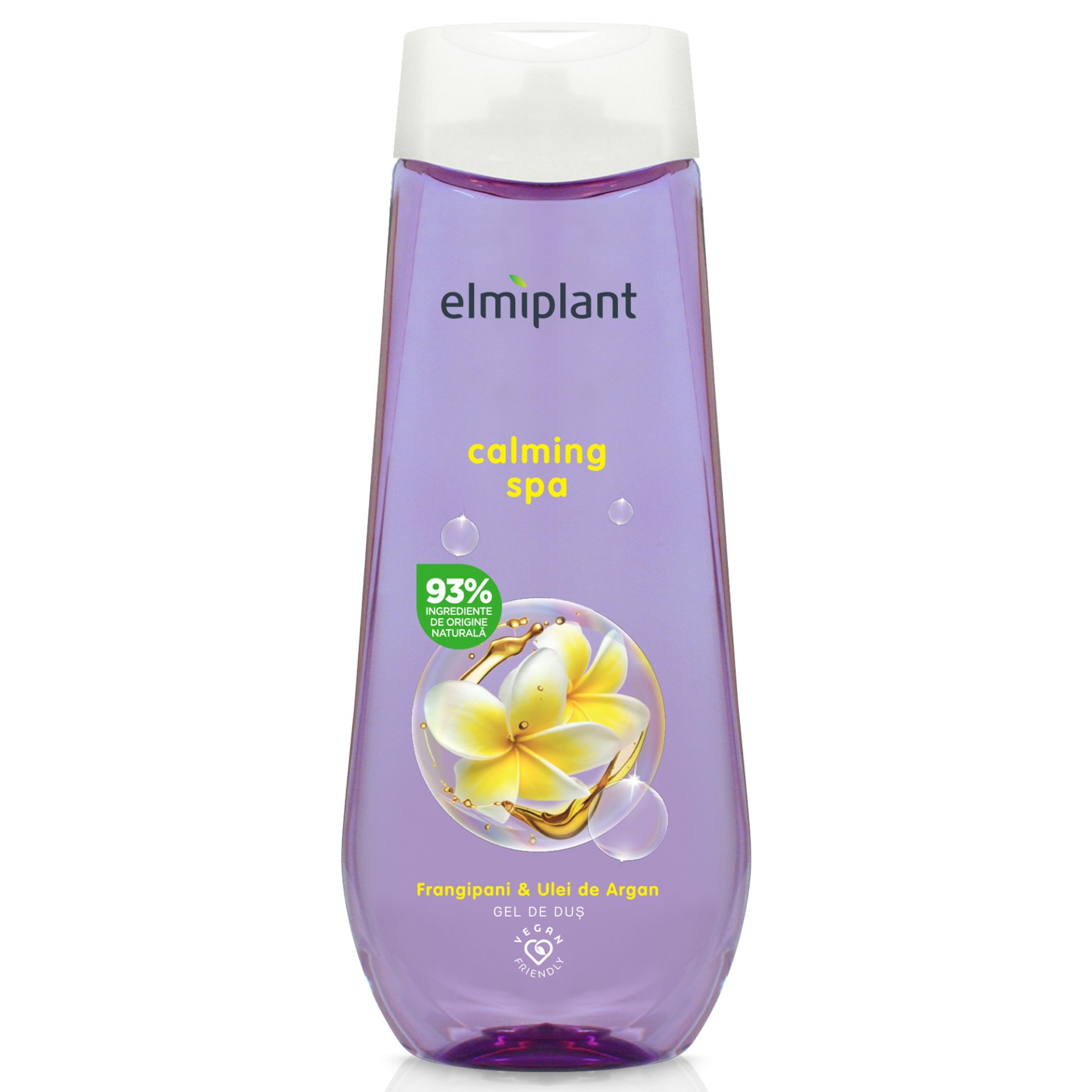 Gel de Dus Elmiplant Cu Frangipani si Ulei de Argan 400 ml