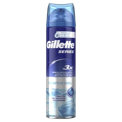 Gel, Gillette, Ras 200 ml Series Sensitive Cool 1