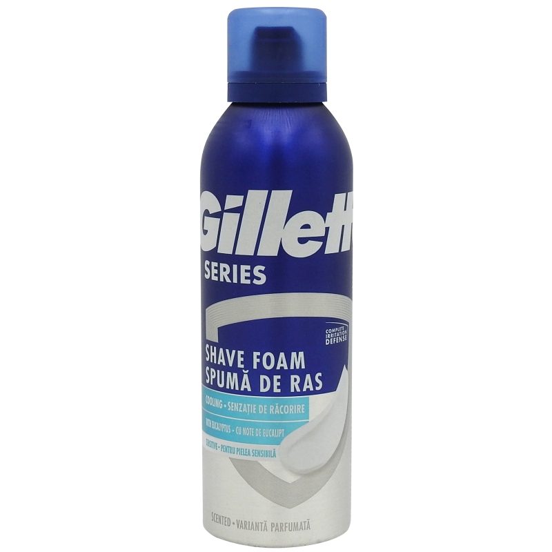 Spuma, Gillette, Ras 200 ml Series Eucalipt 1