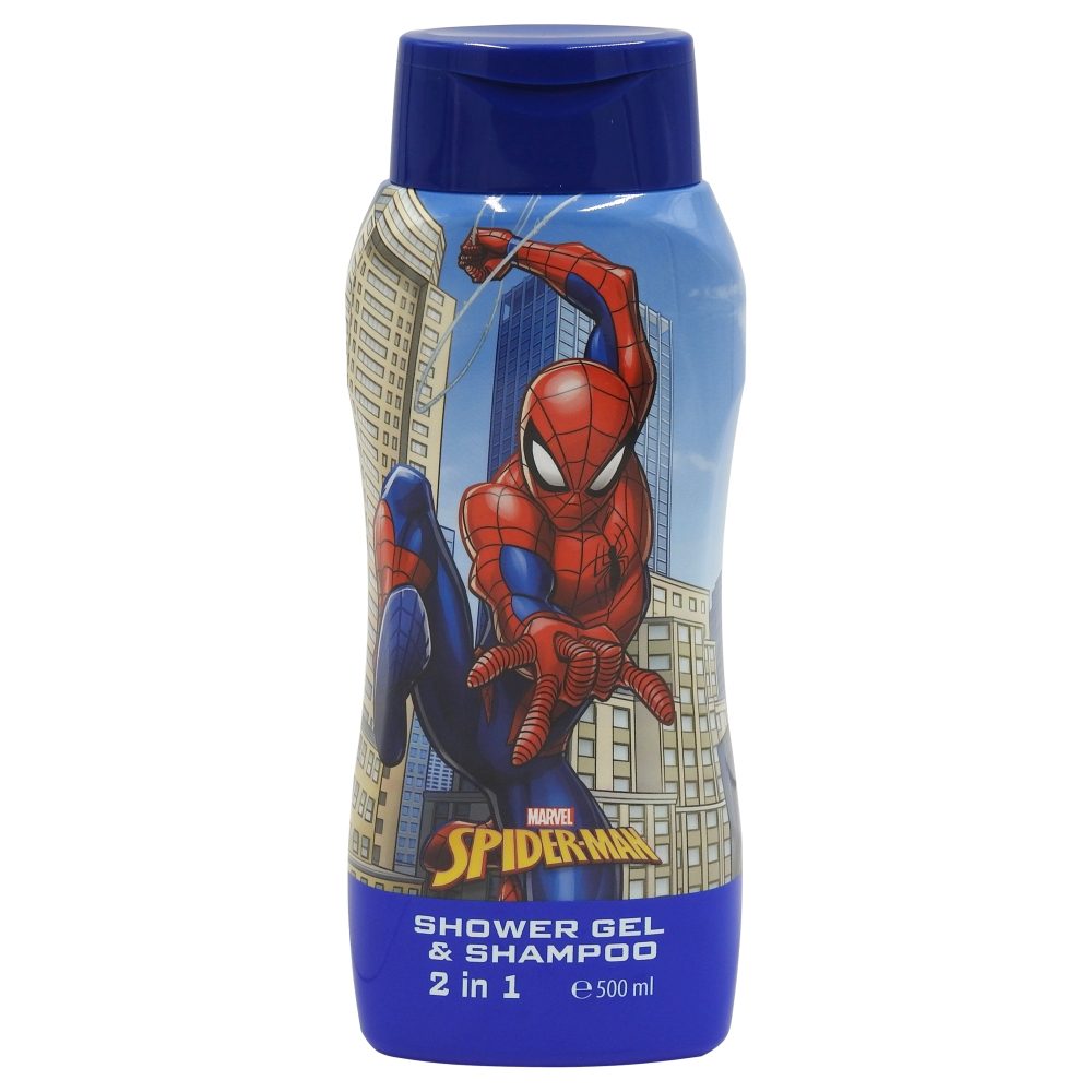 Sampon si Gel de Dus, Spiderman, 500 ml Kids