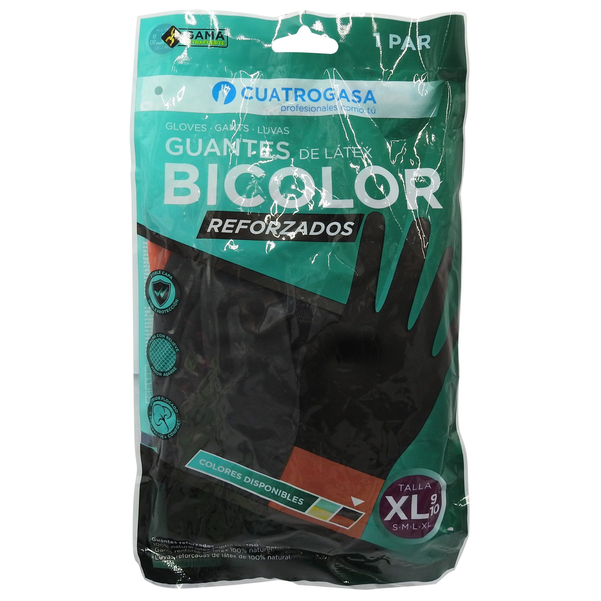 Cuatrogasa Manusi Menaj Groase Negre Marime XL 1
