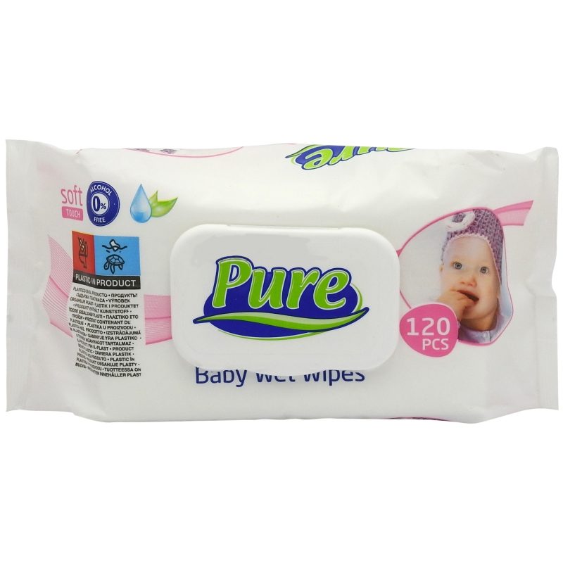 Servetele Umede, Pure, 120 buc Baby 1