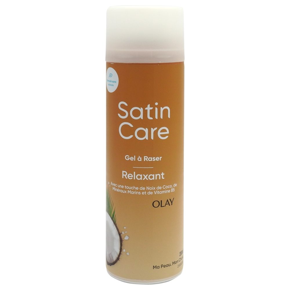 Gel, Gillette, Ras 200 ml Satin Care Relaxing