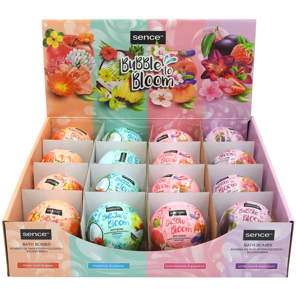 Sence Bomba Sare de Baie Bubble Bloom 120 g Diverse Sortimente 1