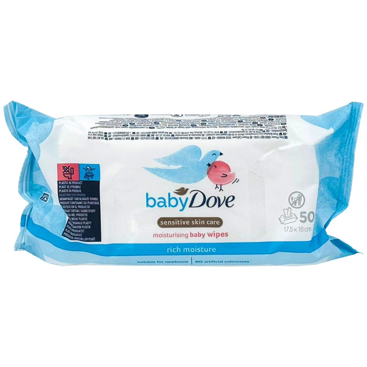 Servetele Umede, Dove Baby, 50 buc Rich Moisture 1