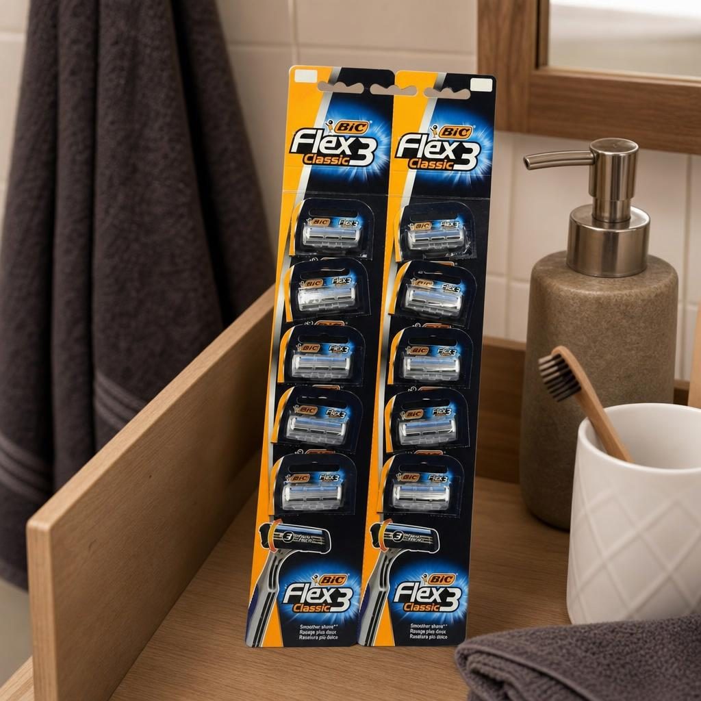 Aparat de Ras, Bic, 10 buc Flex3 Comfort Clasic