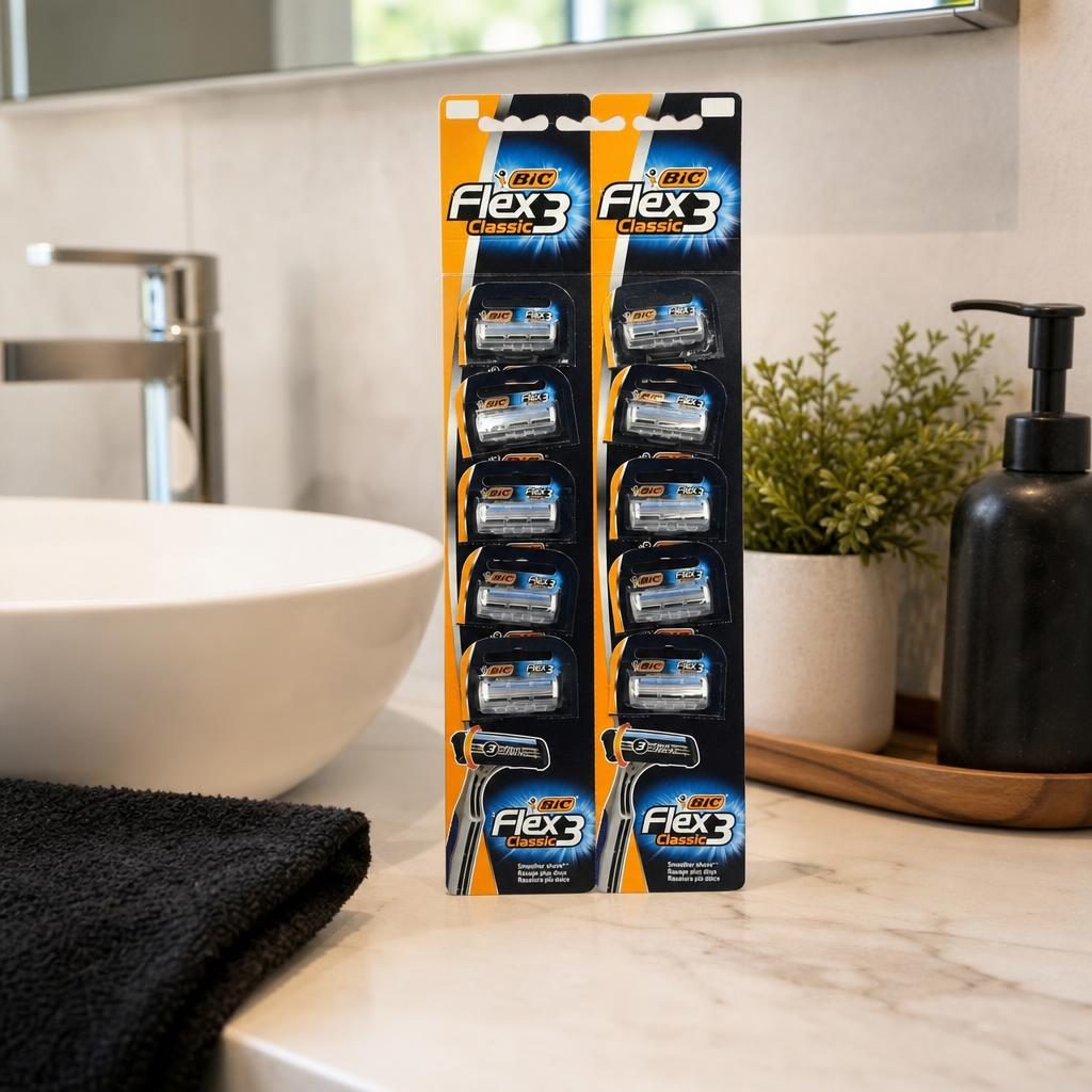 Aparat de Ras, Bic, 10 buc Flex3 Comfort Clasic