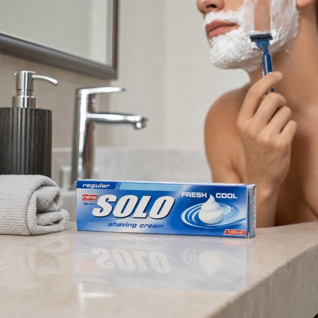 Solo Crema Ras 100 ml Fresh Cool Regular