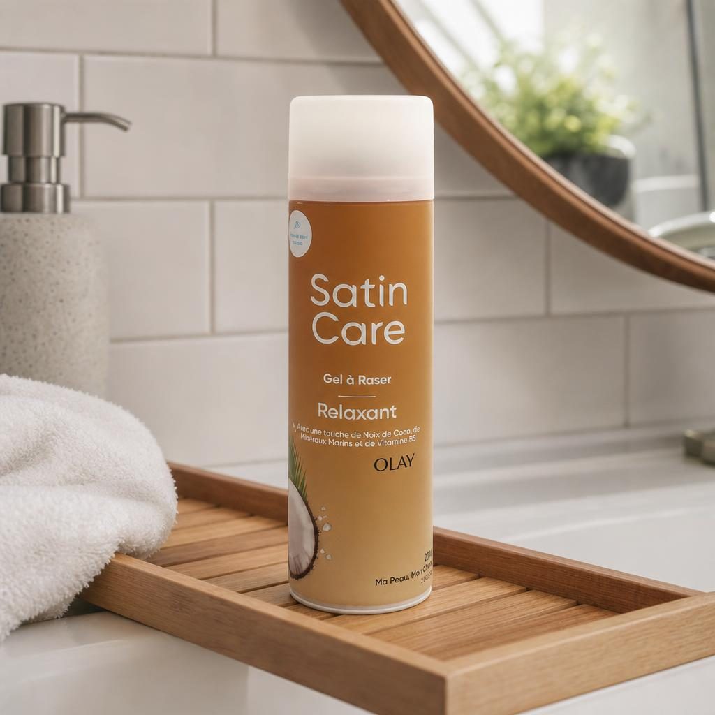 Gel, Gillette, Ras 200 ml Satin Care Relaxing