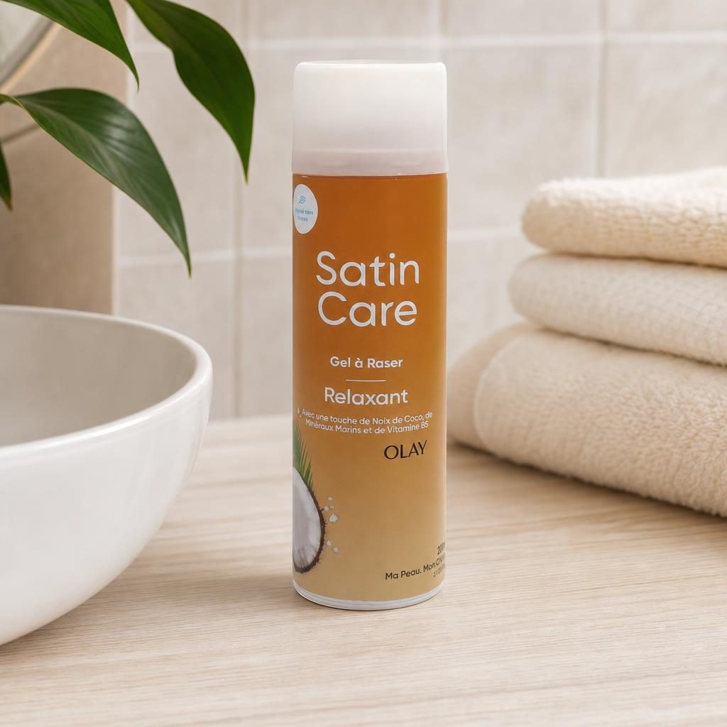 Gel, Gillette, Ras 200 ml Satin Care Relaxing