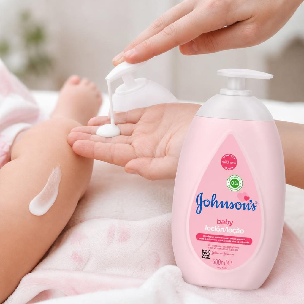 Lotiune de Corp, Johnsons Baby, 500 ml Piele Sensibila