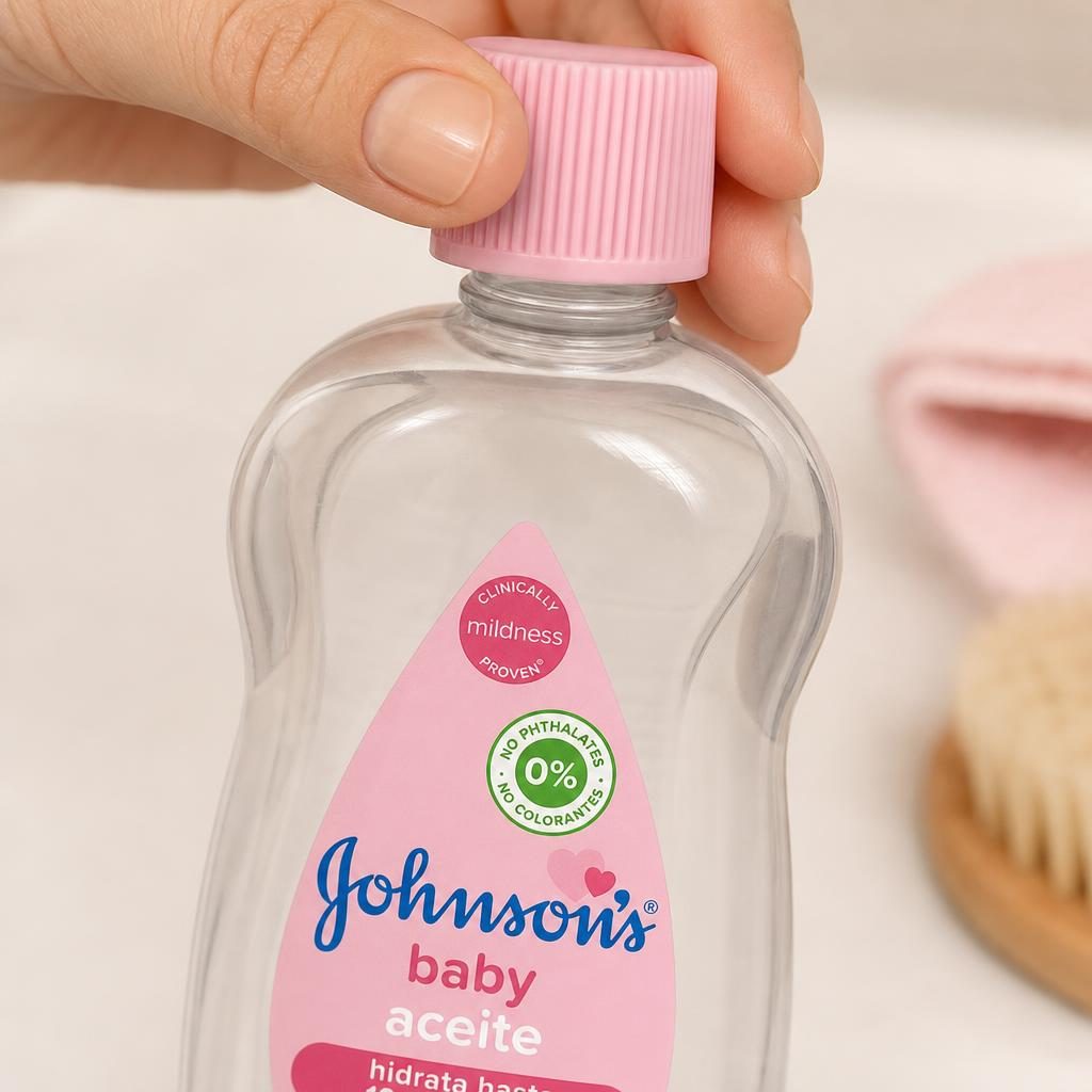 Ulei, Johnsons Baby, Corp 500 ml Roz