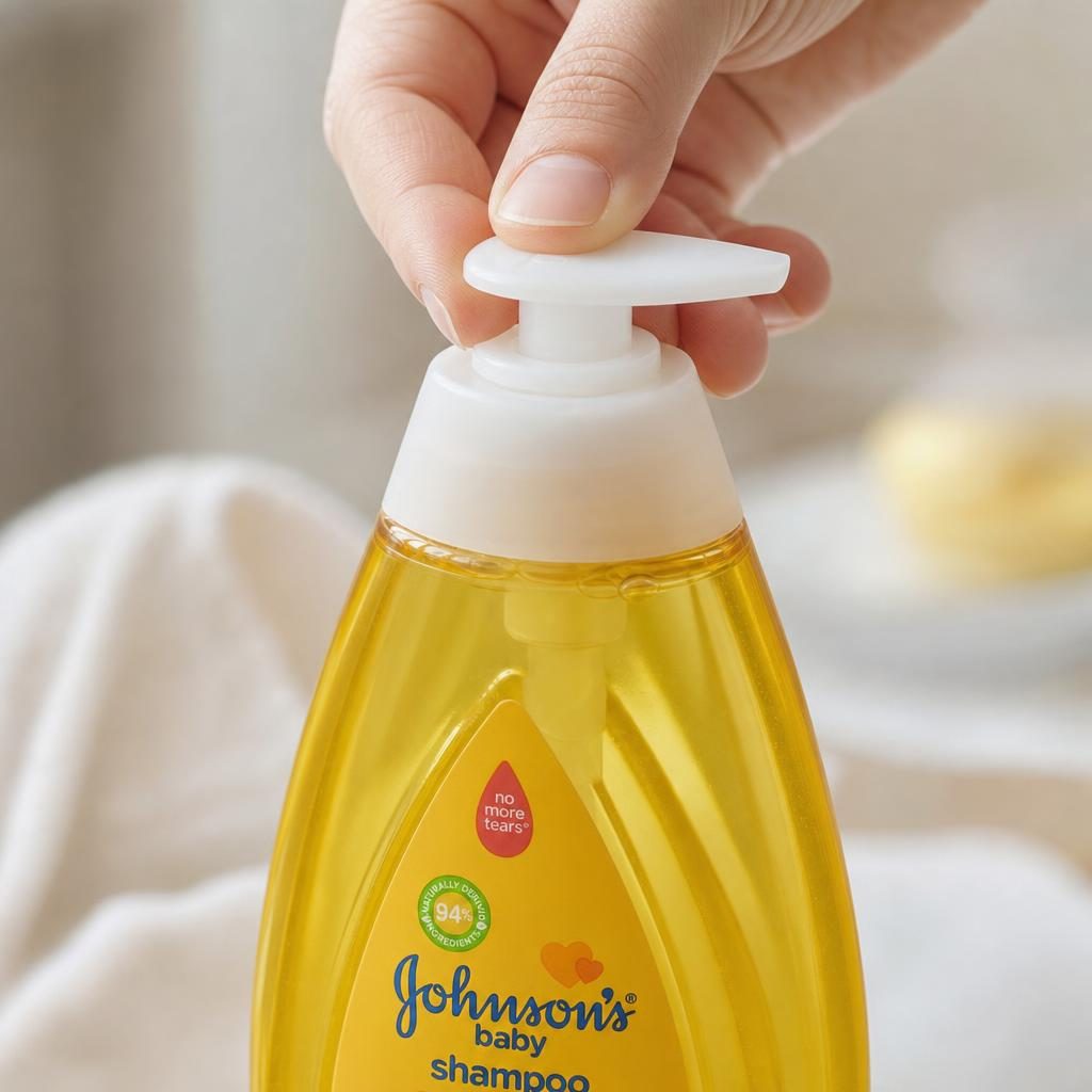 Sampon pentru copii, Johnsons, 750 ml Baby Pompa Original