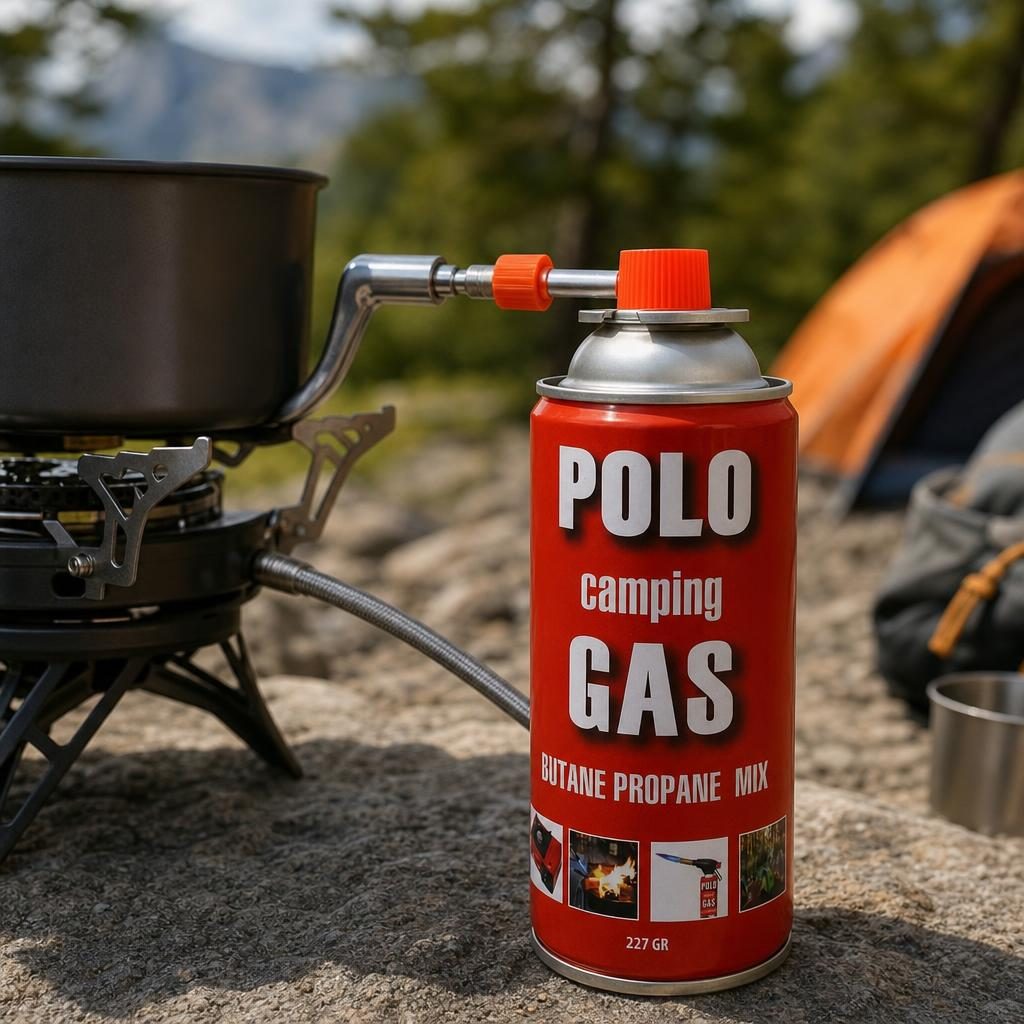Butelie de Gaz pentru Camping, Polo, 227 g