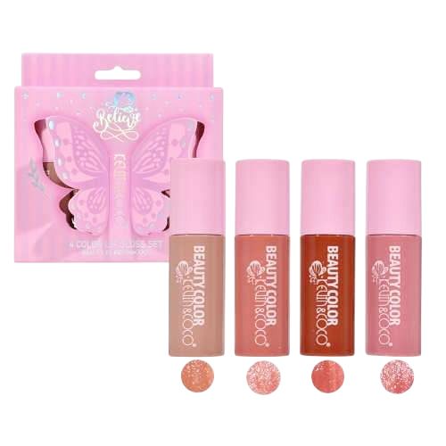 Set Luciu de Buze Kevin&Coco Model Believe 4 Lip Gloss Multicolor