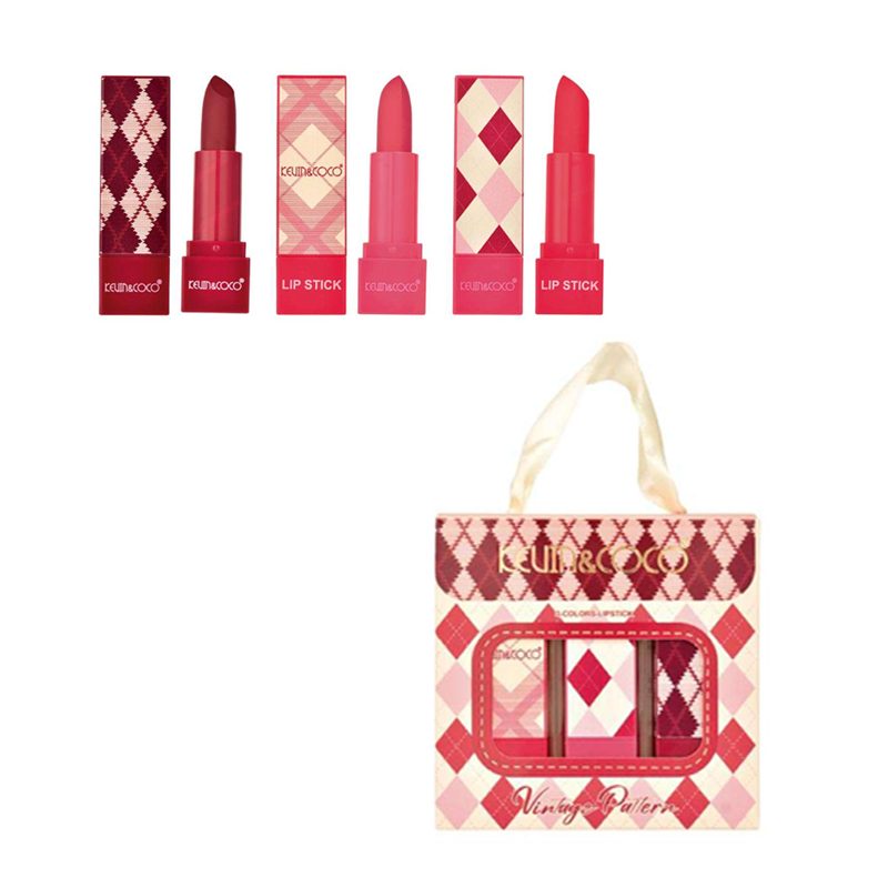 Set 3 Rujuri de Buze Kevin&Coco Vintage Design