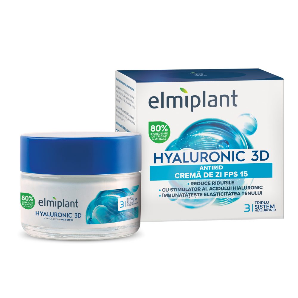 Crema Antirid de Zi, Elmiplant, Hyaluronic, 50 ml 1