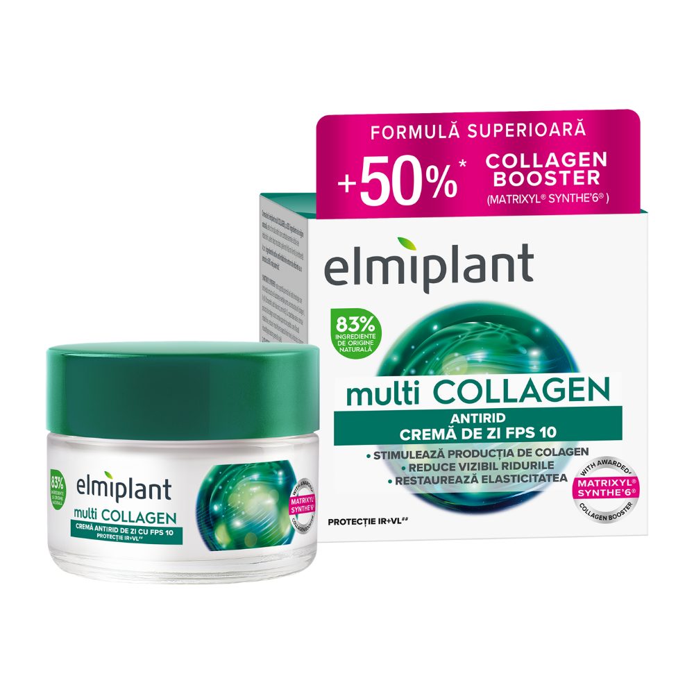 Elmiplant Multicollagen - aplicare pe fata