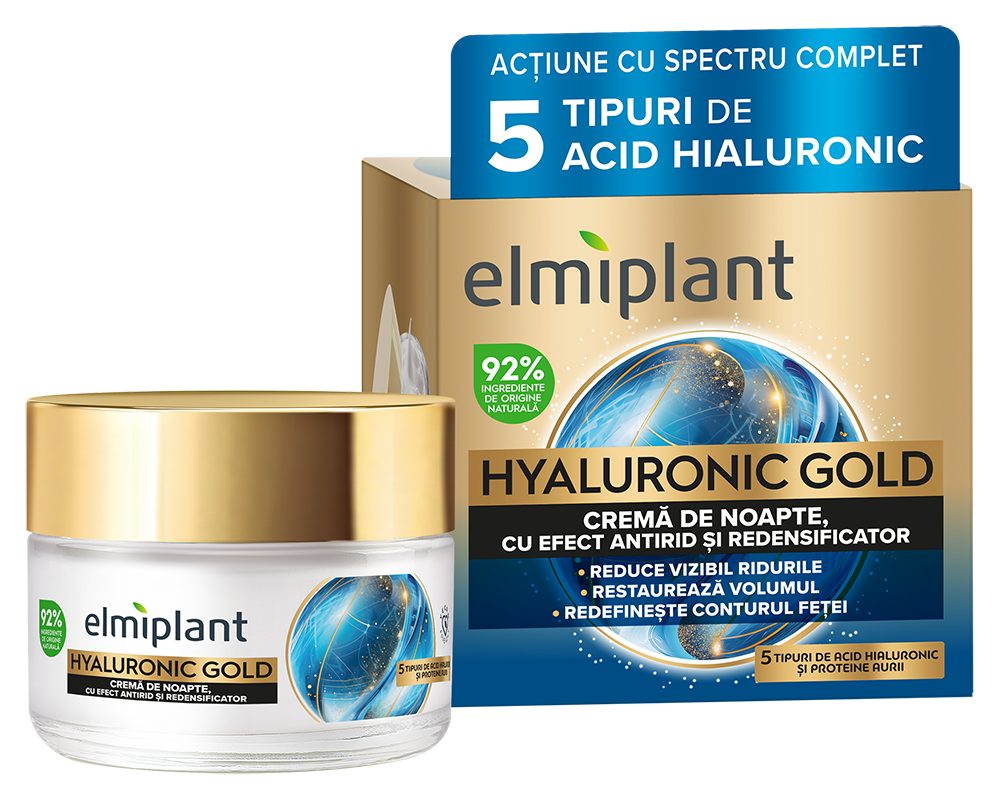 Aplicare crema de noapte Elmiplant