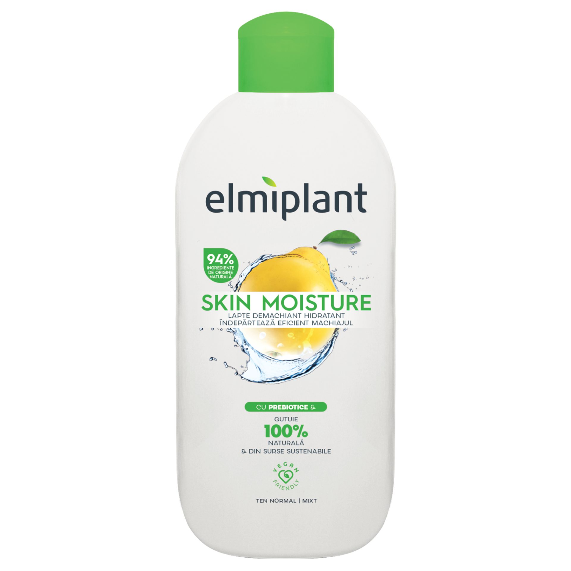 Lapte Demachiant, Elmiplant, Skin Moisture Pentru Ten Normal si Mixt, 200 ml 1