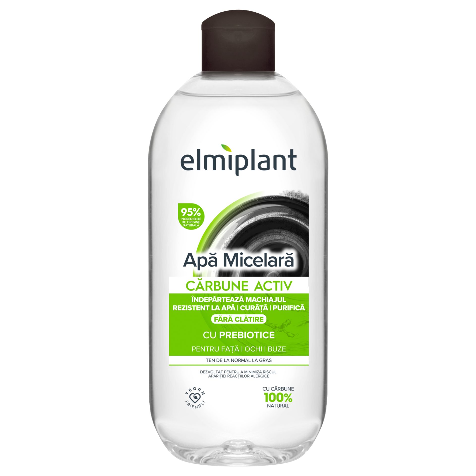 Apa Micelara Elmiplant Detox pentru Ten Normal & Gras, 400 ml 1