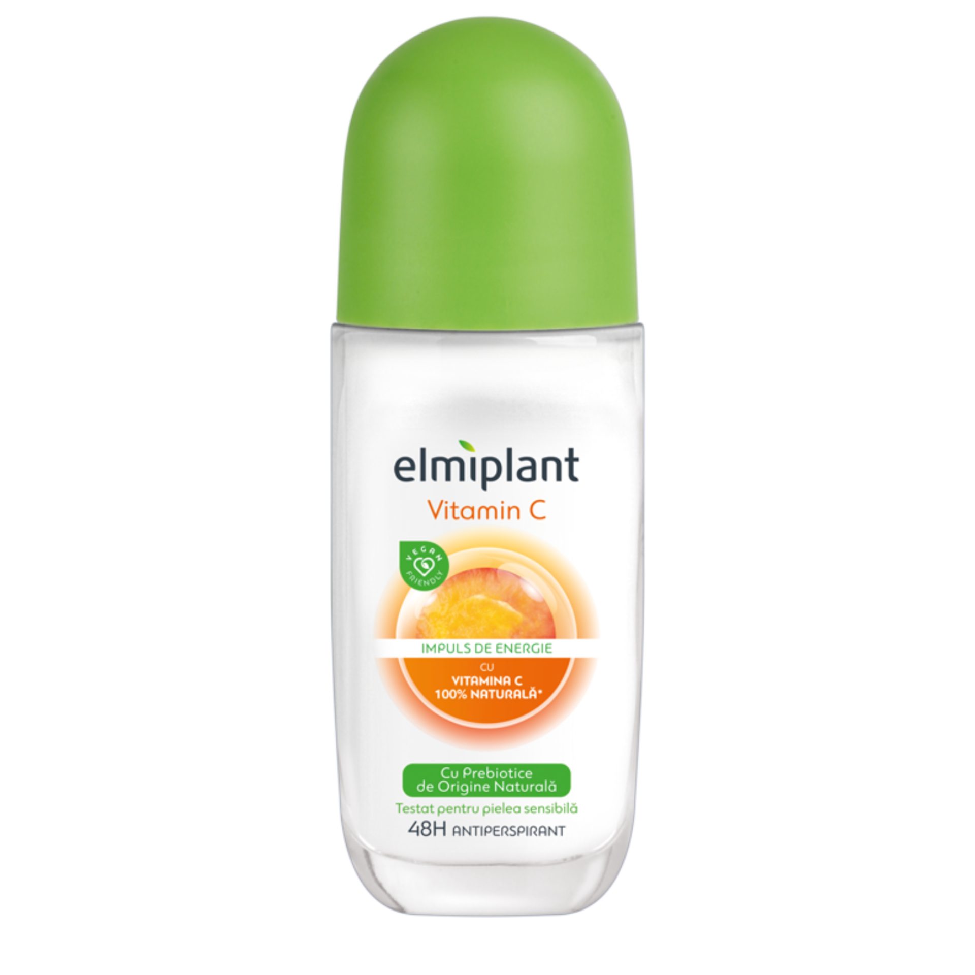 Deodorant Antiperspirant Roll-On, Elmiplant, Vitamin C, 50 ml 1
