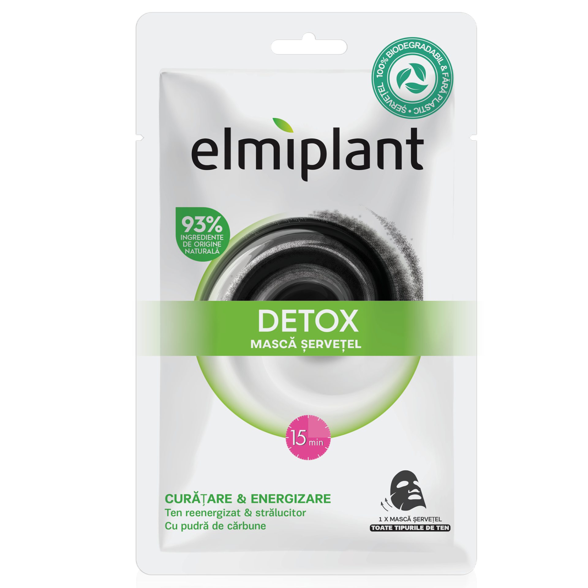 Rezultate masc? Detox Elmiplant pentru piele curat?