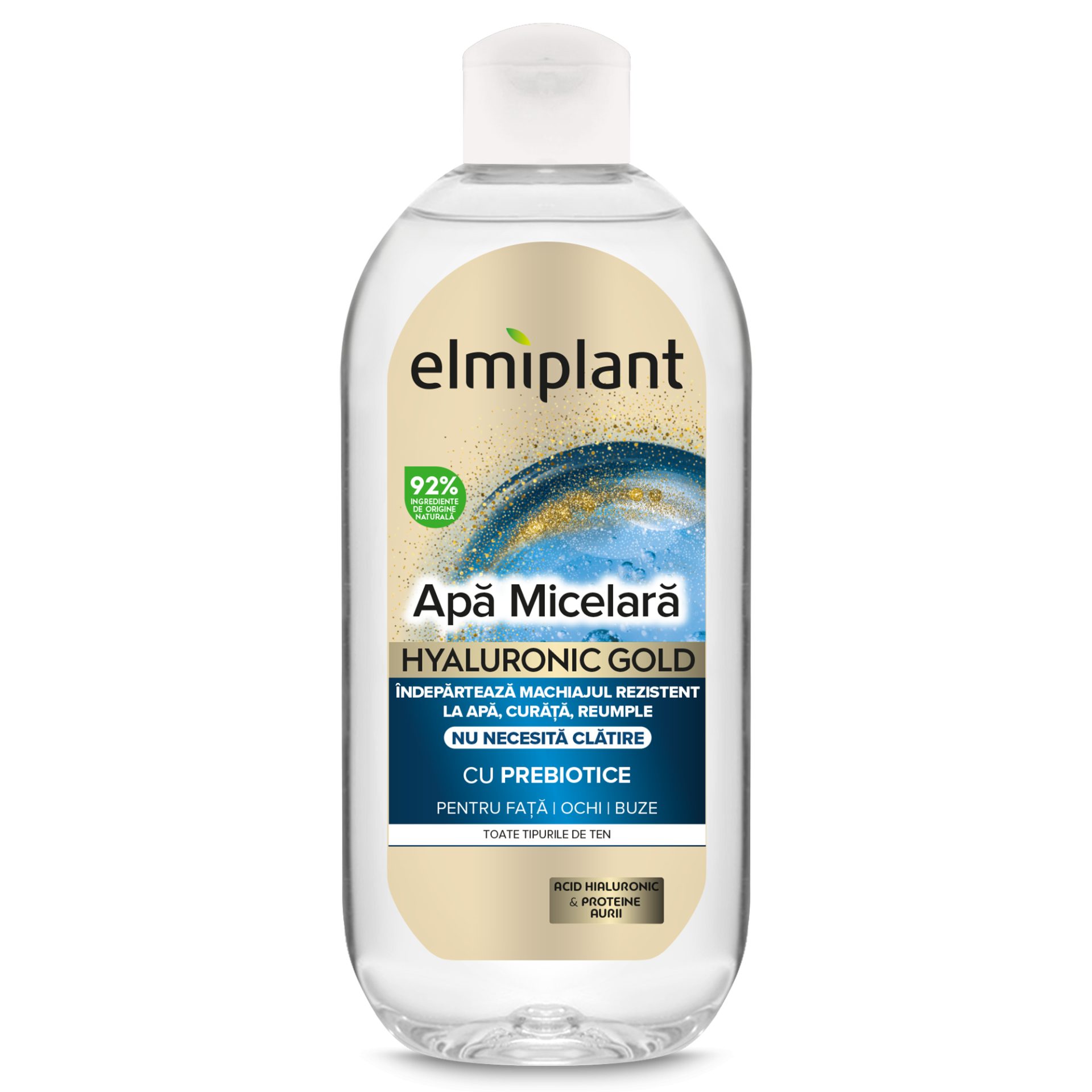 Apa Micelara, Elmiplant, Hyaluronic Gold, 400 ml 1