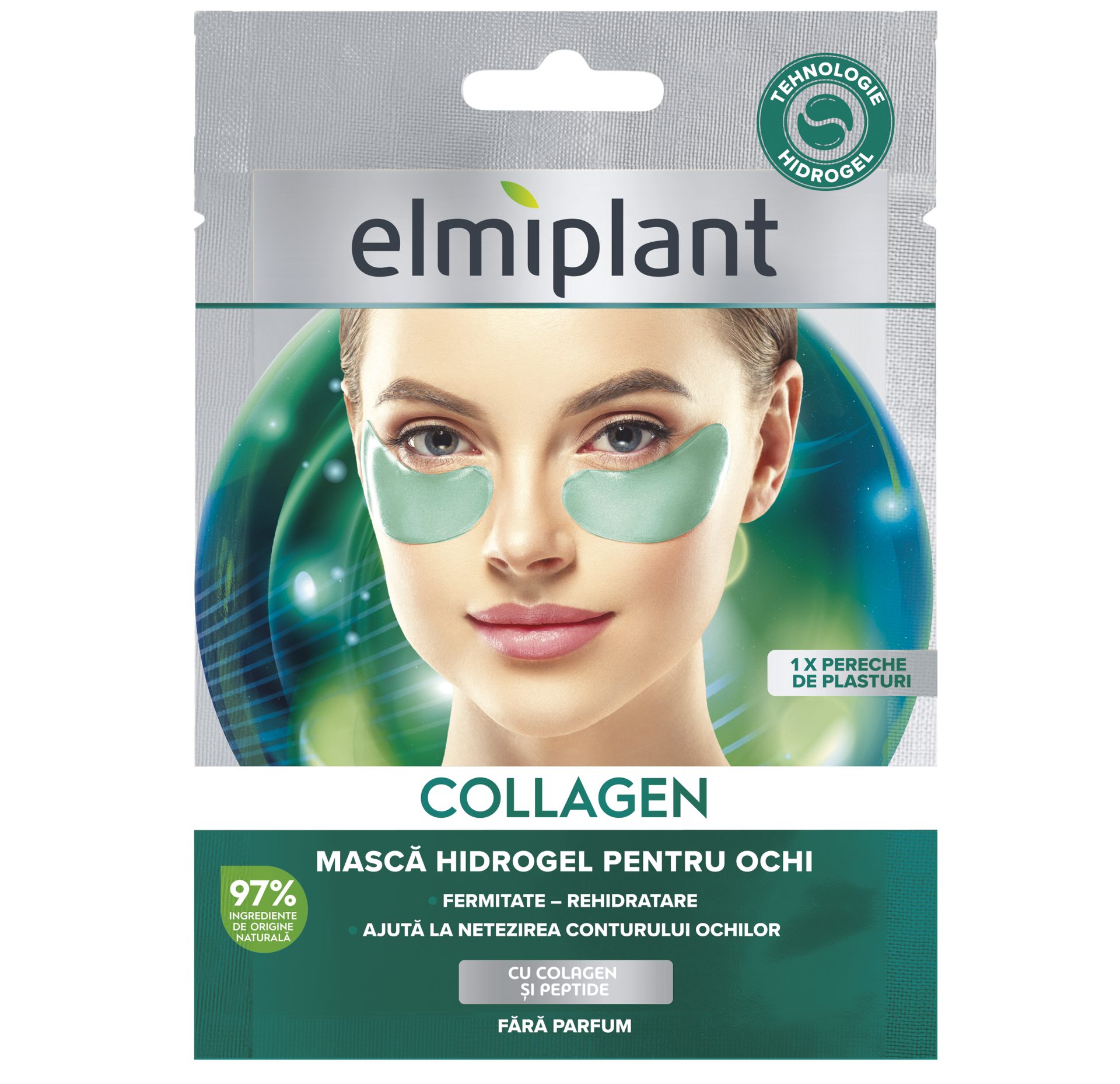 Masca Hidrogel Pentru Ochi Elmiplant Collagen