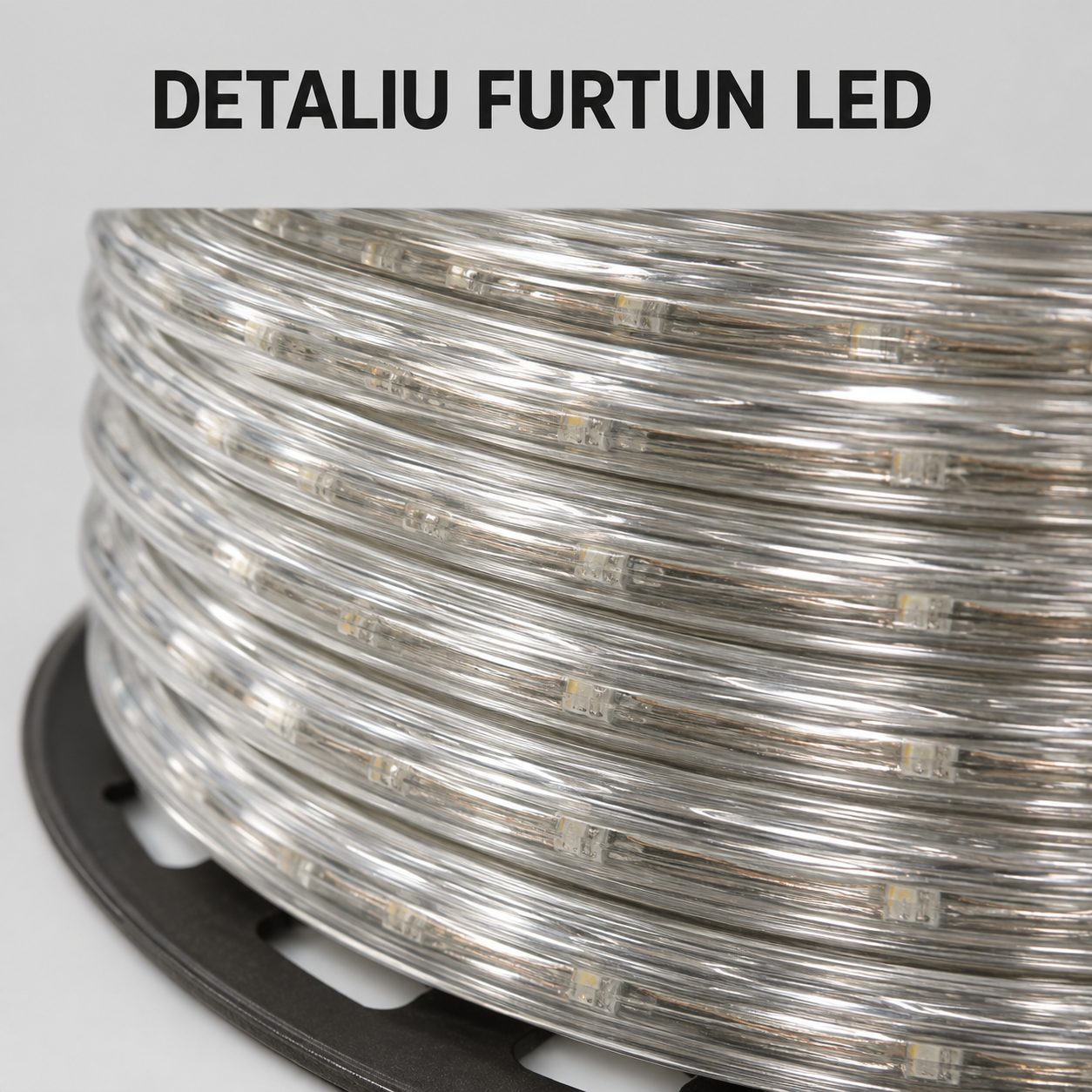 Furtun Luminos LED, Flippy, Fara Transformator, IP44, 2400 LED-uri, 100 m, Multicolor