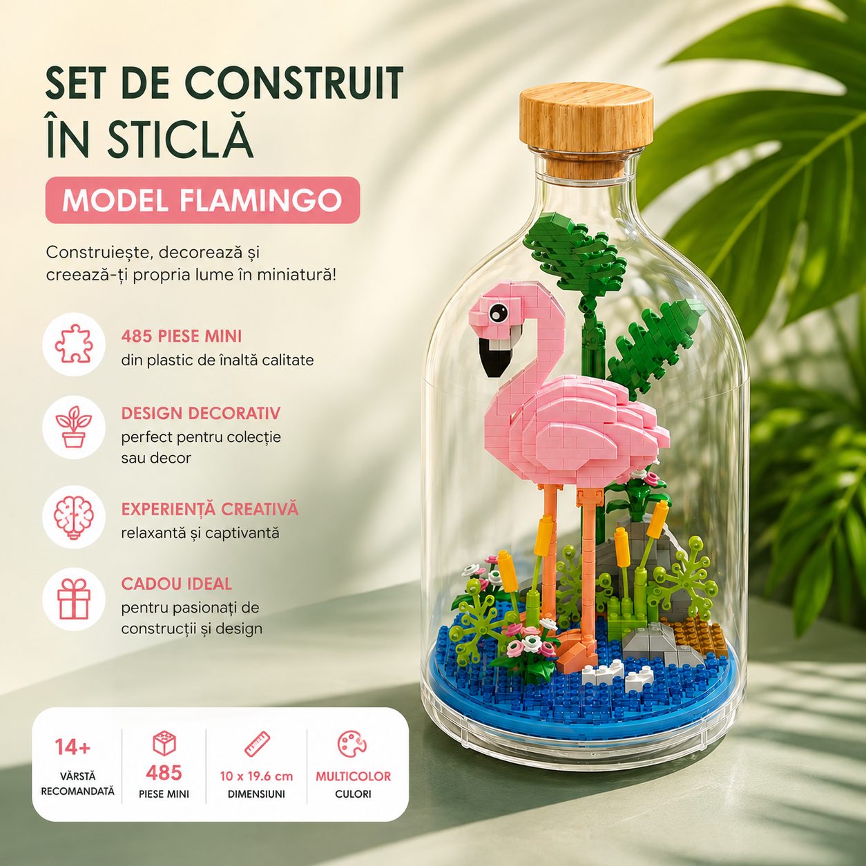Set complet Flippy Flamingo ambalat