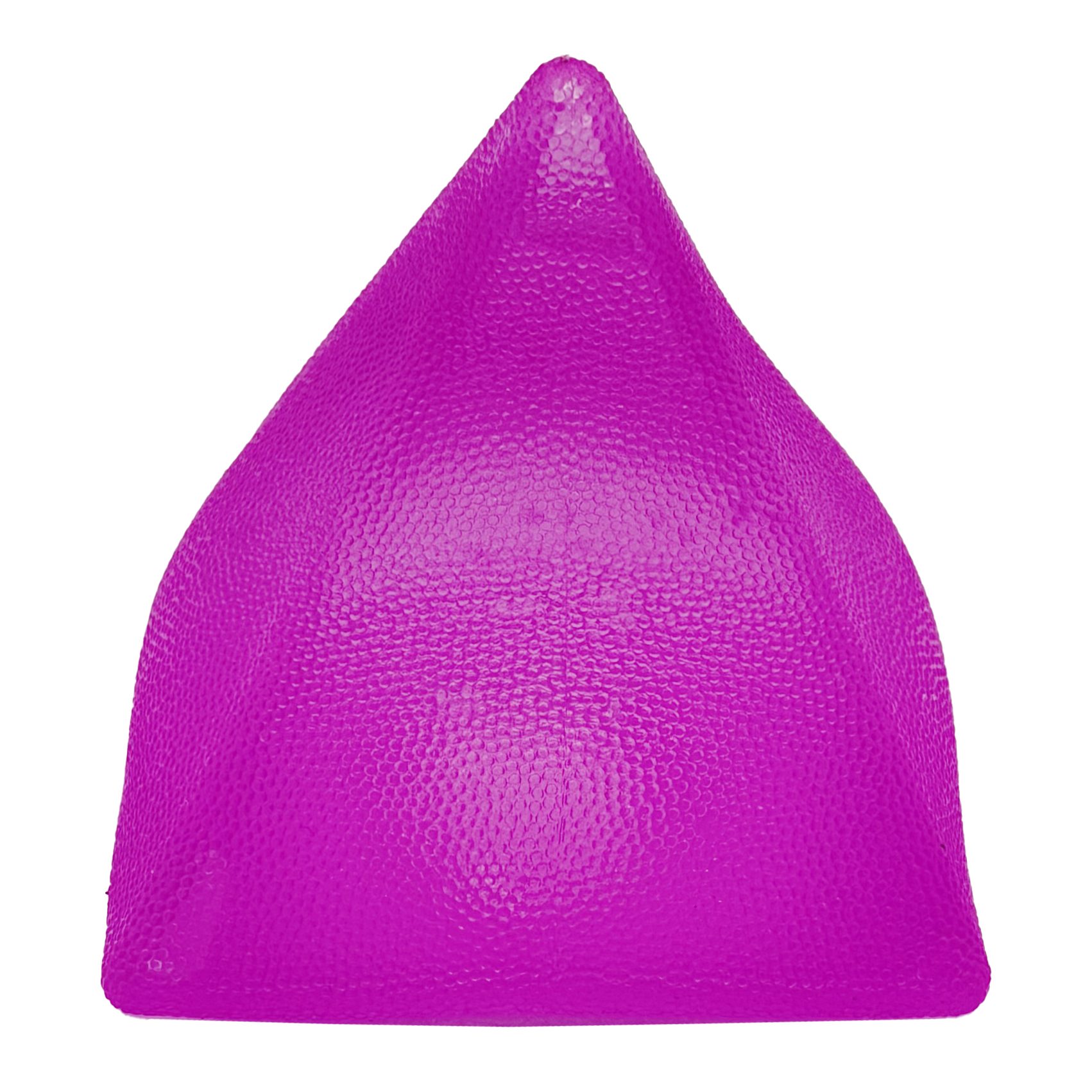 Jucarie Squishy Dumpling in Forma de Piramida, , Model cu Suprafata Netezita, Antistres Senzoriala Comprimabila cu Revenire, 7x6x6 cm, 130 g, Mov 2