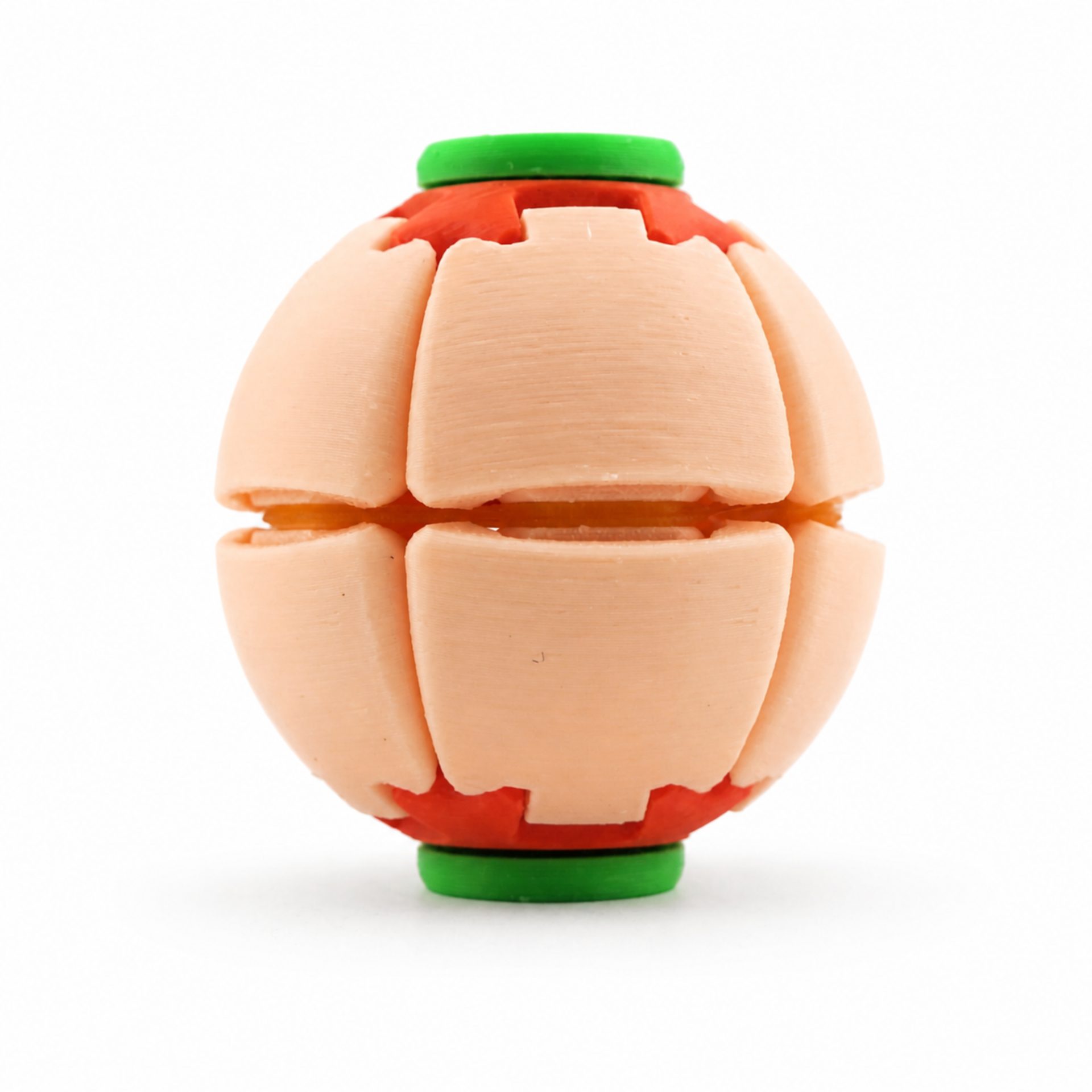 Minge Senzorială Antistres Rotativă 3D, , Tip Fidget Spinner, cu Sistem de Apăsare și Rotire, Design Interactiv, Apticot 1