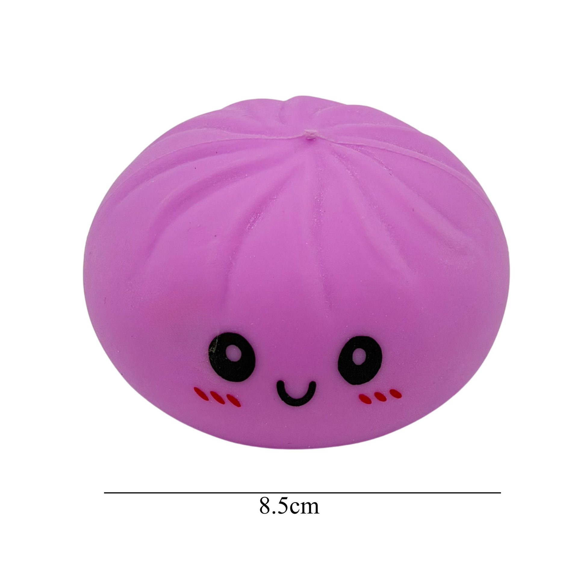 Jucarie Squishy Dumpling Antistres, , Model Fata Zimbitoare, Jucarie Senzoriala cu Revenire Lenta, pentru Copii si adulti, Relaxare si Eliberare Anxietate, 8.5 cm , 95 g, Culoare Aleatorie 3