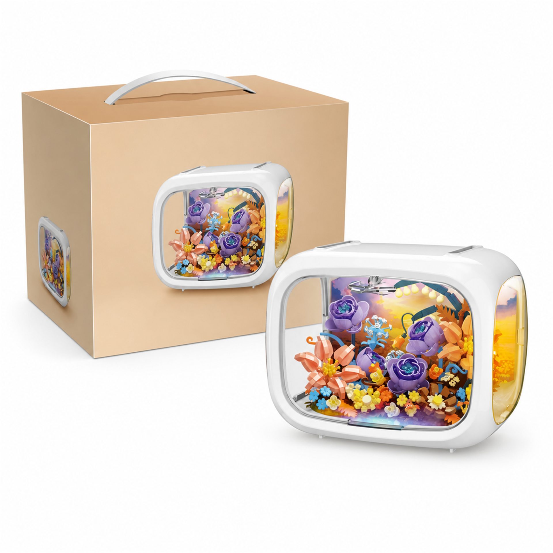 Set de construit Flippy flori multicolor 2904 piese