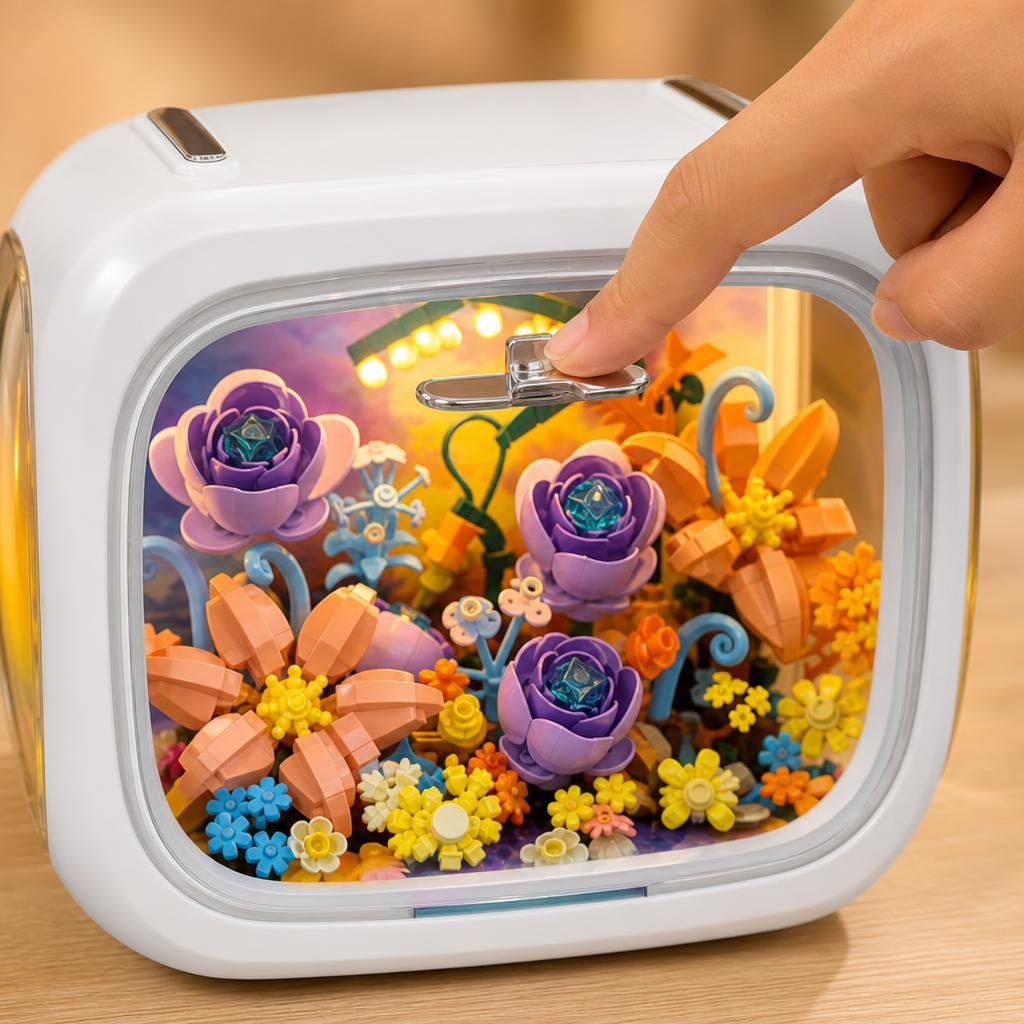 Construcție finalizată set flori Flippy