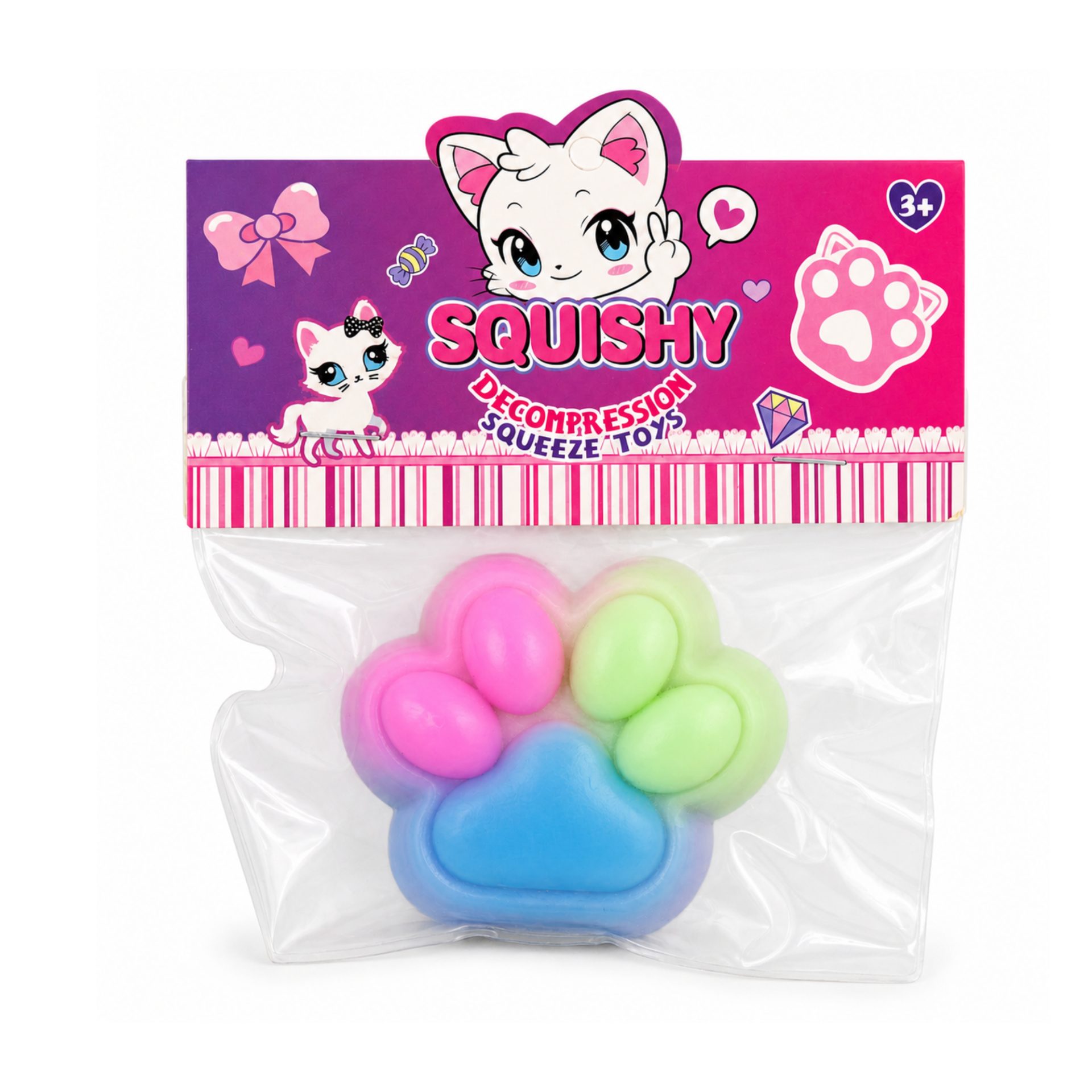 Jucarie Squishy Flippy vedere laterala