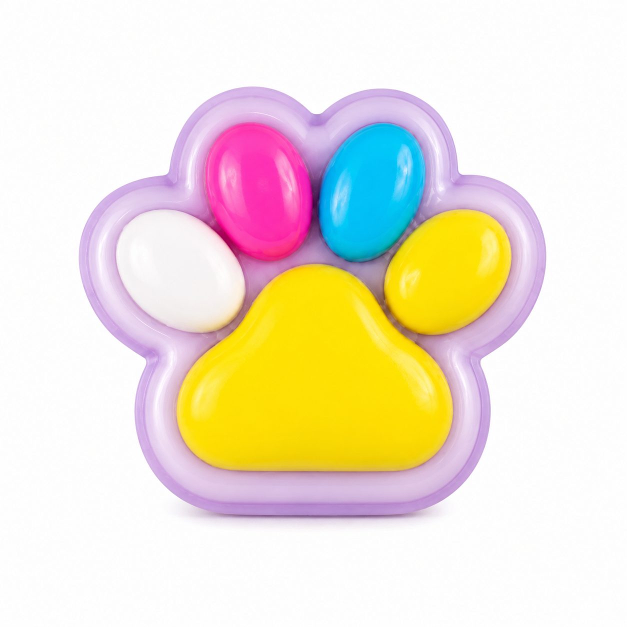 Jucărie Antistres Squishy Lăbuță de Pisică Multicolor