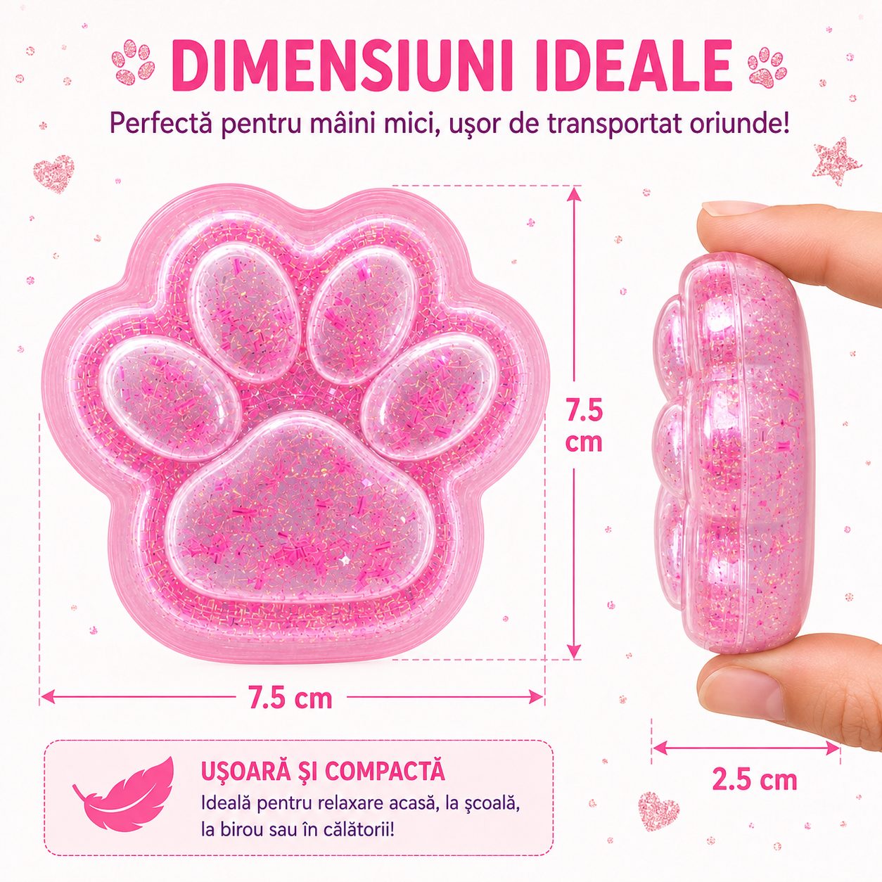 Detaliu Squishy Flippy textură moale