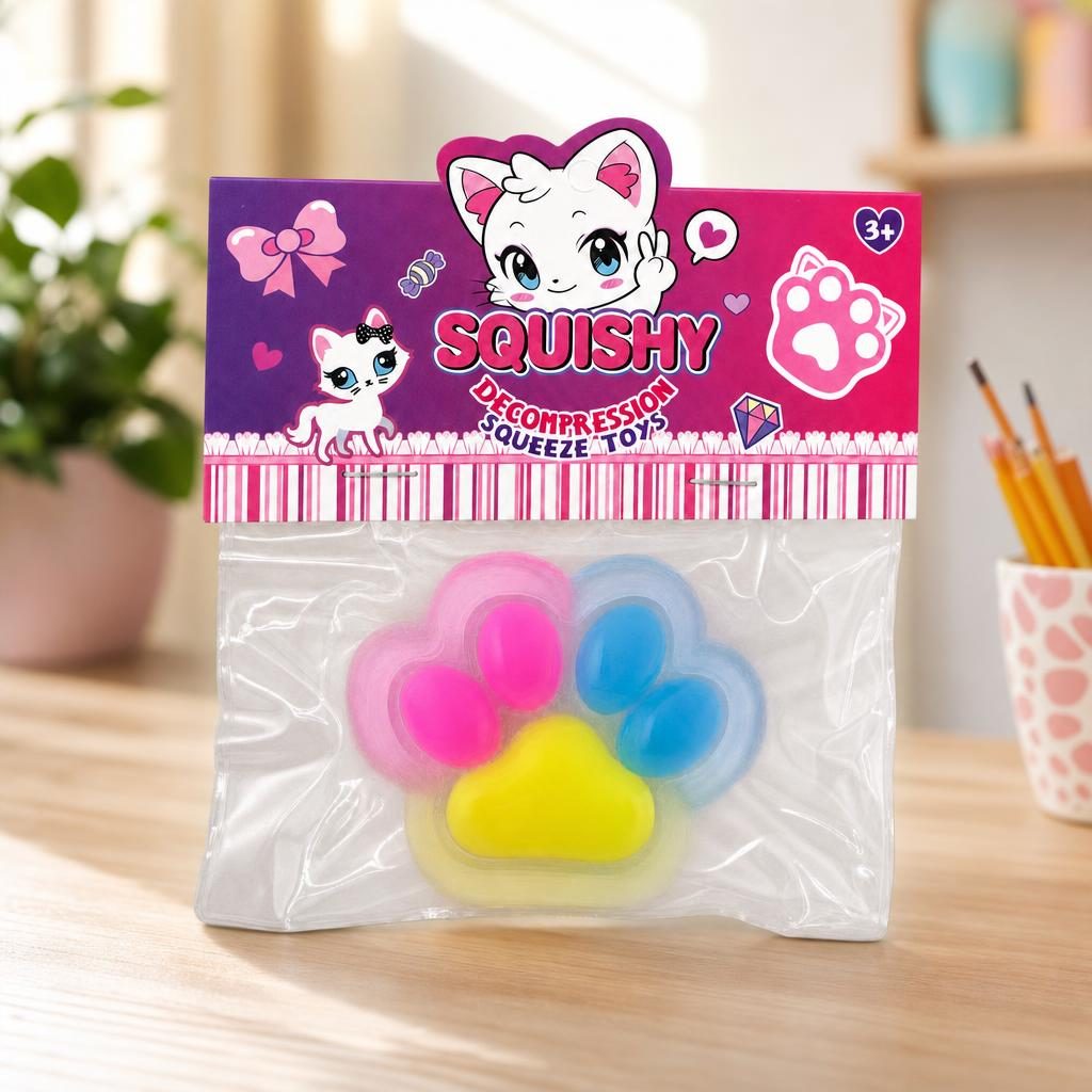 Jucărie antistres Squishy ambalaj transparent