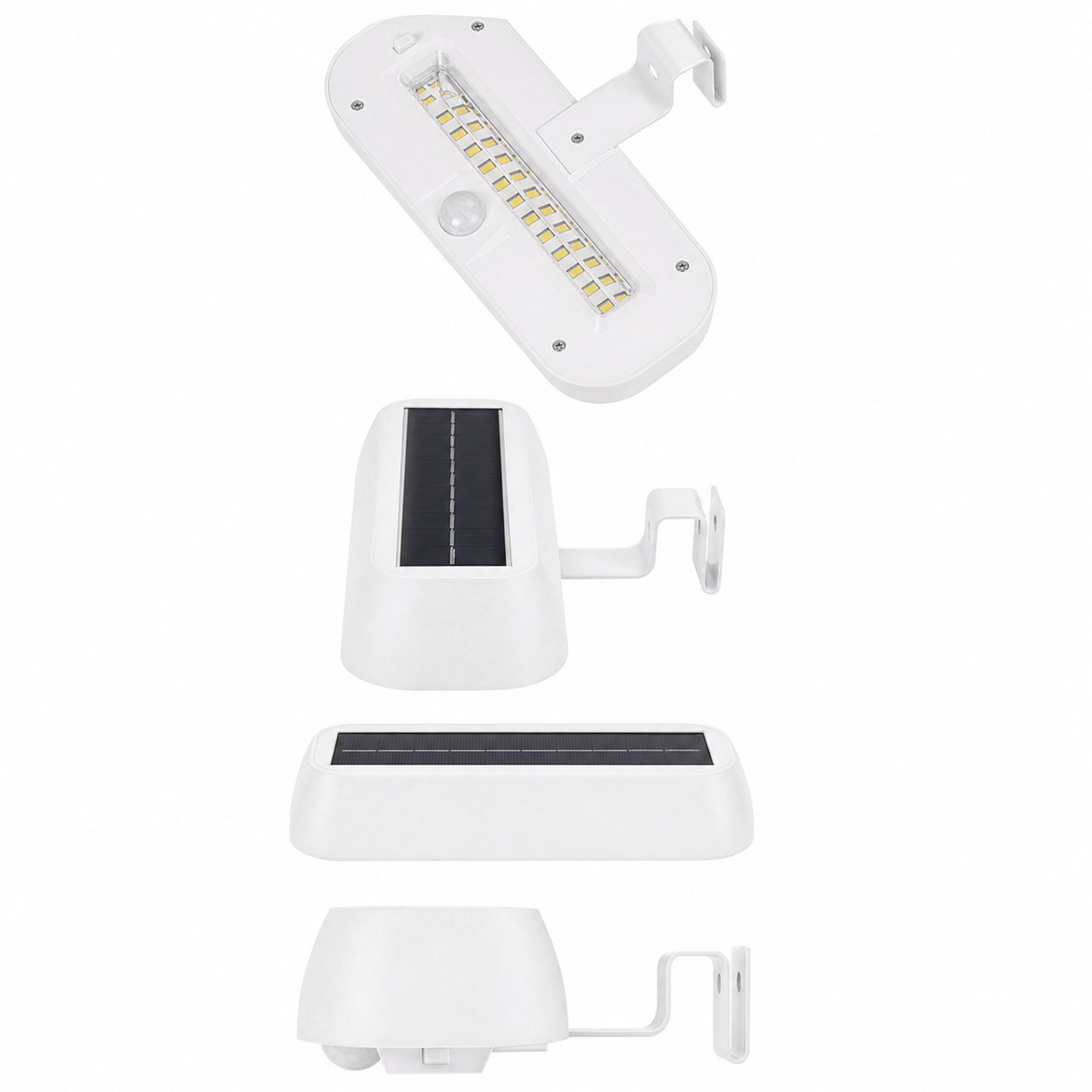 Lampa solară Flippy instalare perete