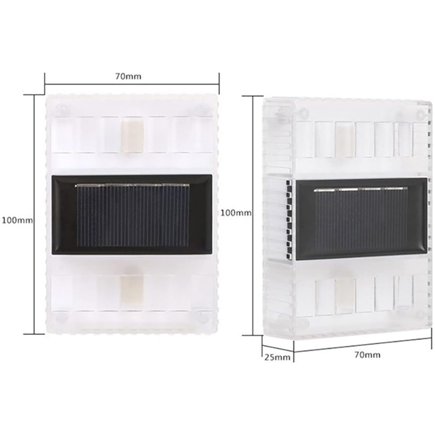 Set 4 aplici solare LED Flippy in gradina