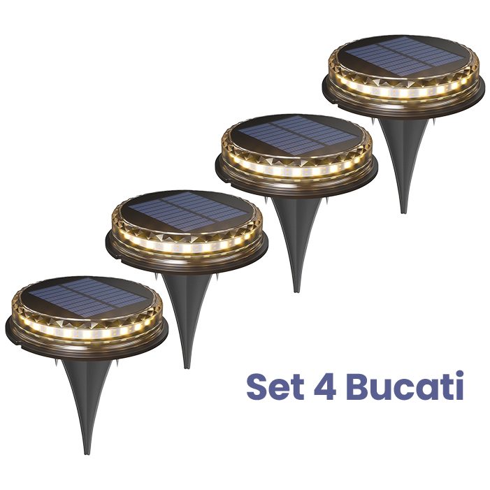 Detaliu lampa solara Flippy - design compact