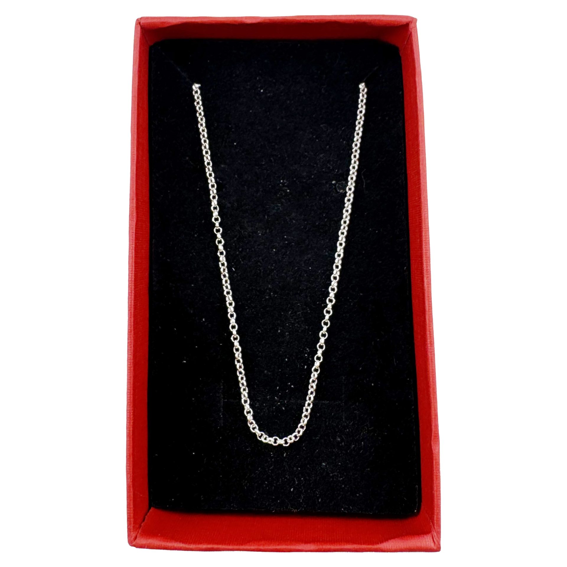 Lantisor de Argint 925, Jolie, Model Zale Rotunde, Lantisor pentru Dama, 55 cm, 2.03 g, Argintiu