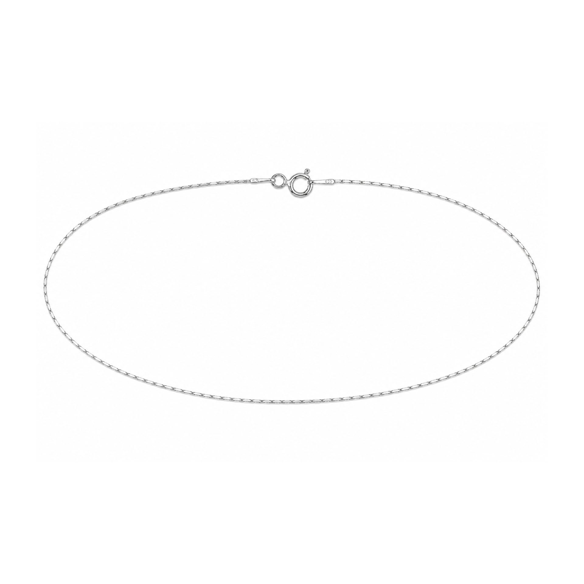 Lantisor argint 925 sarpe shinny 40 cm